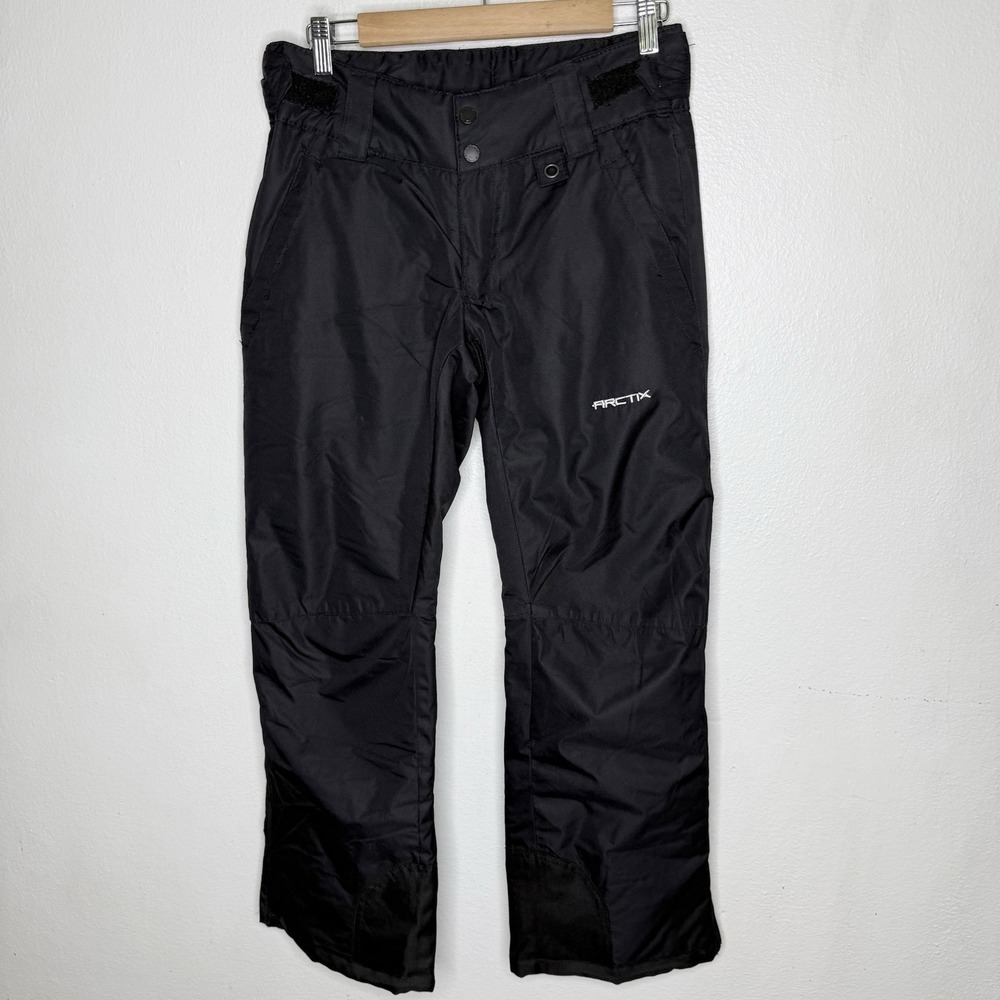 Arctix Black Insulated Snow Pants Winter Ski Women's Small Short